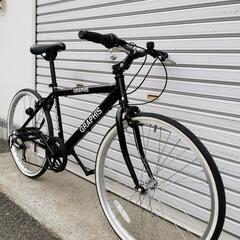☆前後タイヤ新古品☆ 24インチ 子供用クロスバイク 防犯登録料込