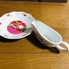 ハロー❣️キティ　カレー皿　×3組