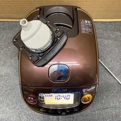 I438 ☆ ZOJIRUSHI 圧力IH炊飯ジャー 3合炊き ☆ 2019年製 ⭐動作