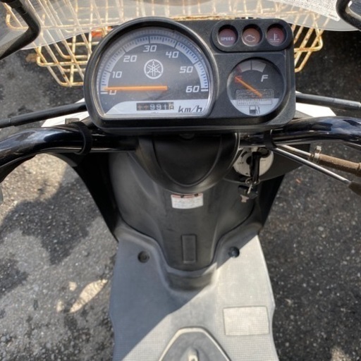YAMAHA ギア 4サイクル 実動 セル始動 原付スクーター 50cc 配達