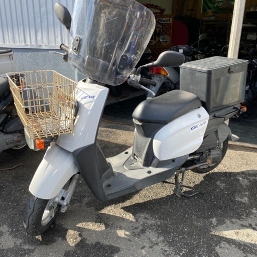 YAMAHA ギア　4サイクル　実動　セル始動　原付スクーター　50cc 配達　ウーバーなどに。　福岡市南区