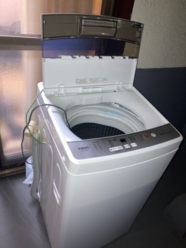 洗濯機 AQUA  AQW-S45J(W)