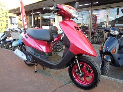 NO.4589　ＪＯＧ ＺＲ エボリューション （ジョグ） 水冷４サイクルＦＩ車　ハネ付き  ディスクブレーキ　キャストホイール　メタリックピンク　☆彡