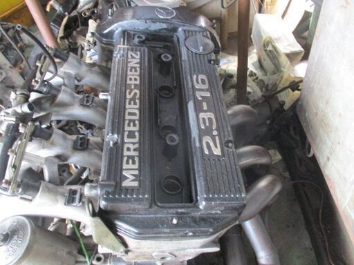 ベンツ190E-23-16Vコスワースエンジン販売―付属部品付き