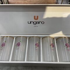 未使用 ungaro 5個グラスコップセット  店舗販売 南区花畑