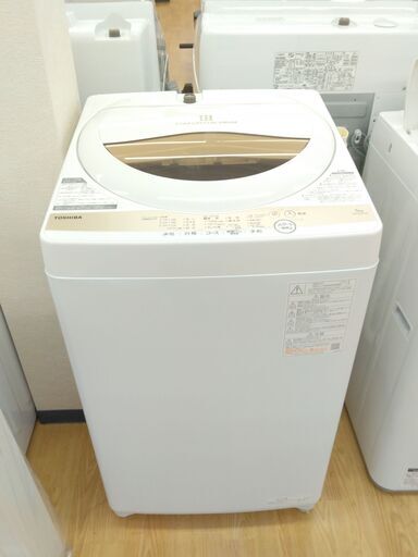 ★ジモティ割あり★ TOSHIBA  洗濯機 5.0kg 年式22年製 動作確認／クリーニング済み SJ974