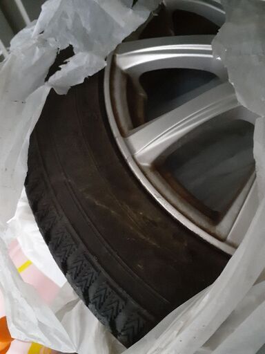軽自動車　冬用タイヤ　ダイハツ　タント　スタッドレスタイヤ　アルミホイール　未使用