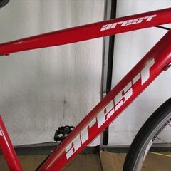 C419 ☆12800円☆整備済み スポーツ中古自転車 【クロスバイク 赤 48cm】