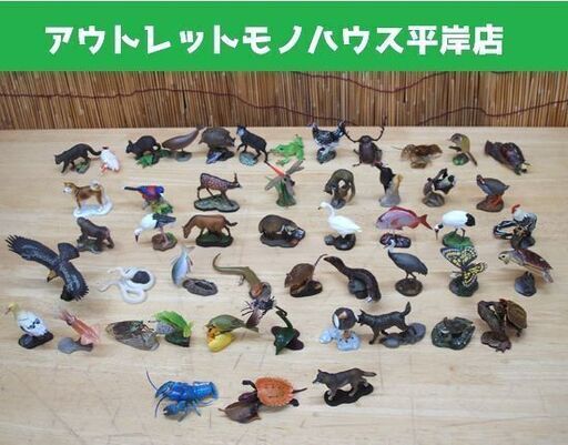 ミニフィギュア 計50体セット(47+3) 海洋堂 週刊 日本の天然記念 ミニフィギュア 計50体セット(47+3) 海洋堂 週刊 日本の天然記念