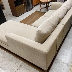 【愛品館 江戸川店】RELAX FORM（リラックスフォーム） ファブリックカウチソファ ID：156-018895-007 