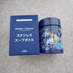 【美品】MOOMIN × フィンレイソン ステンレスミニスープボ...