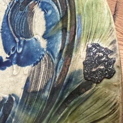 【うるま市宮里】やちむん大皿58.5cm 1枚50,000円 