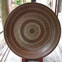 【うるま市宮里】やちむん大皿60cm 1枚50,000円
