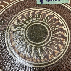 【うるま市宮里】やちむん大皿60cm 1枚50,000円