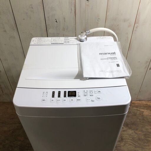 2021年製 TAG label by amadana AT-WM5511-WH 全自動電気洗濯機 5.5kg ハイアール 菊NS