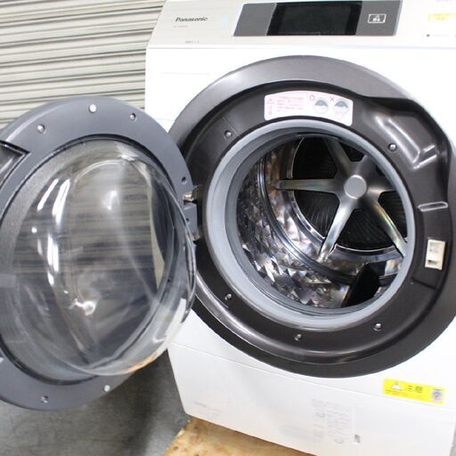 店S623) パナソニック 洗濯10kg 乾燥6kg 2015年製 ドラム式洗濯機 NA