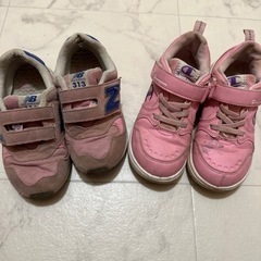 2足セットピンク靴