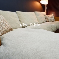 ☑️メル売約済　配達無料　大塚家具50万究極の一流フェザーアジアンリゾートコーナーカウチソファー