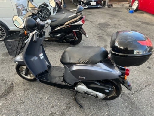 ホンダ　トゥデイ　AF61 リアボックス付　セル一発　買い物や通勤にどうですか？