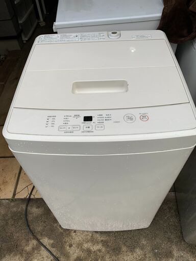 無印 洗濯機☺最短当日配送可♡無料で配送及び設置いたします♡MJ-W50A 5キロ 2019年製♡MUJI001