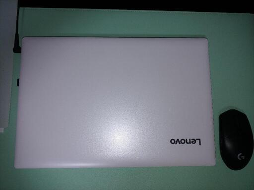 26日で消します。lenovo ideapad 330 パールホワイト美品です フル
