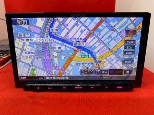 安い KENWOOD 新品パーツ多数＋新品バックカメラ付き MDV-Z701 最高峰 カーナビ