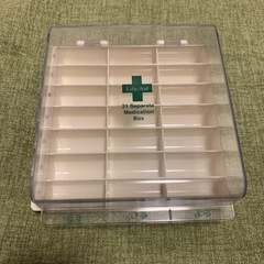 【ほぼ未使用】お薬カレンダー(ボックス型)