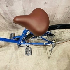 ★未使用　シティサイクル自転車ロリスシティ27インチ  ママチャリ　ブルー