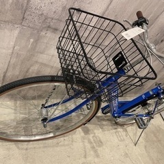 ★未使用　シティサイクル自転車ロリスシティ27インチ  ママチャリ　ブルー