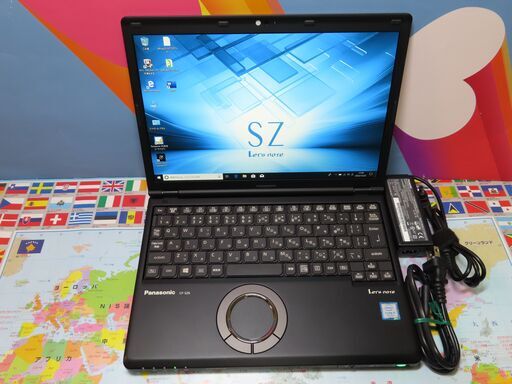 JC1168 希少パナソニック i7 1TB Let's Note CF-SZ6 LTE 美品office2019