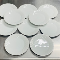 白いお皿10枚