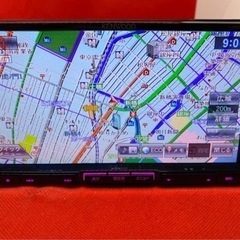 KENWOOD 最上級 MDV-737DT フルセグTV 新品バックカメラ付き て-02