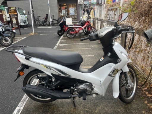 YAMAHA T115 通勤使用中