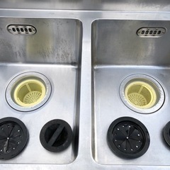 ⭐︎中古品　マルゼン　2槽シンク　1000×600×800mm  厨房用品⭐︎