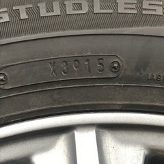 17インチ225/60スタッドレスアルミ4本セット　アルファードで使用してました