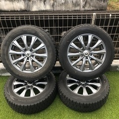 17インチ225/60スタッドレスアルミ4本セット　アルファードで使用してました