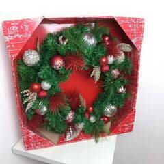 【クリスマス】リース 直径55cm クリスマス装飾