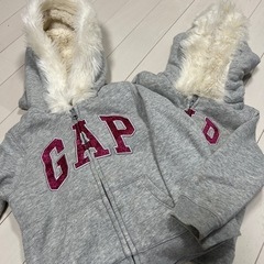 GAP ファー付き　ボアパーカー