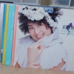 松田聖子　アナログ・レコード　1980年代LP（その1）　10枚