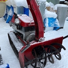 売れました ヤナセ 除雪機 22馬力 ディーゼル 1部現状