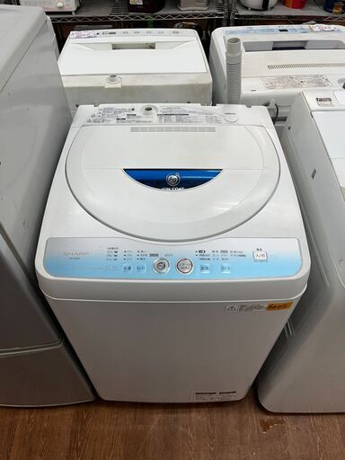 【リサイクルショップどりーむ天保山店】●6045●　洗濯機　シャープ　2012年製　5.5㎏　ES-GE55L