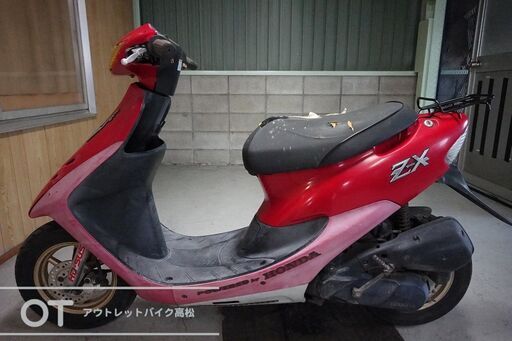 zx  不動 ディオ DIO ZX（AF35）エンジンかかるベース車！ 赤！S1612221 ホンダ
