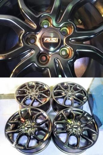 ルノー 純正 メガーヌ RS【点検OK】ルノー メガーヌ 18インチ Renault MEGANE 中古 アルミホイール 4本【富山市】