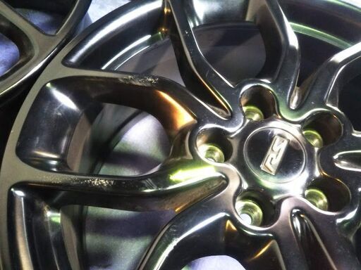 ルノー 純正 メガーヌ RS【点検OK】ルノー メガーヌ 18インチ Renault MEGANE 中古 アルミホイール 4本【富山市】