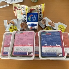 非常食、塩、加工食品あげます。