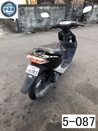 お取引き頂きました。愛知県公安委員会登録業者(オートバイ商)☆GARAGE-ECO千音寺☆軽整備＆点検済み☆スマートディオAF57黒　5-087名古屋市中川区より!! お取引き頂きました。愛知県公安委員会登録業者(オートバイ商)☆