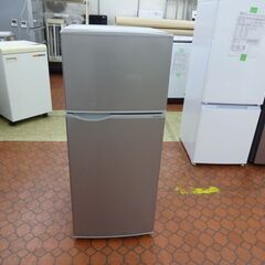 ID 084131 冷蔵庫2ドアシャープ 128L へこみ有 2021年製 SJ-H13E-S