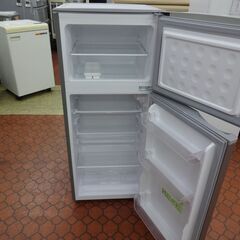 ID 084131 冷蔵庫2ドアシャープ 128L へこみ有 2021年製 SJ-H13E-S