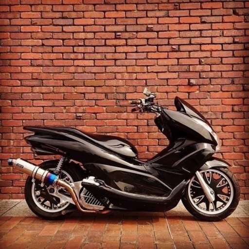 pcx jf28フルカスタム化‼️愛車紹介、獨創嫮生jf81のテール