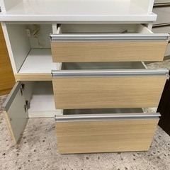 【愛品館 江戸川店】松田家具（MATSUDA）スリムキッチンボード ID:151-007712-007